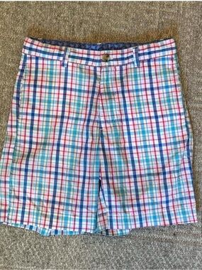 VGUC Boys J. Bailey plaid shorts size 8